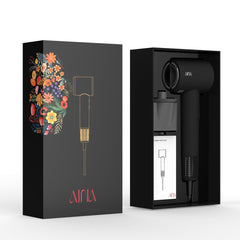 AINA styling nozzle for precise drying and shaping.