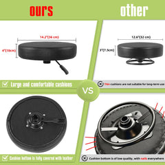 Ainilaily heavy-duty aluminum base enhances stability and long-lasting support.