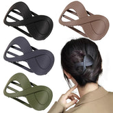 Ainvhh army green French Concord curved hair claws provide secure all-day hold for busy mornings
