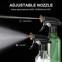 Airbee thickened PET plastic spray bottle demonstrates durable design.