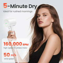 AirJetz diffuser attachment aiding frizz control and smoothing.