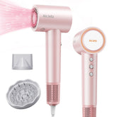 AirJetz hair dryer delivers ultrafast drying with strong airflow for quick styling.