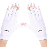 AirSee guantes UV para lámpara de uñas, protección duradera para manos
