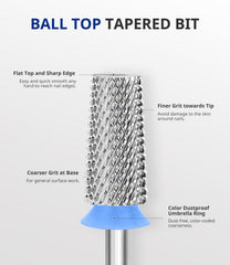 AirSEE tungsten carbide close-up highlighting durable YG6X material