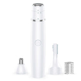 aisleek nose hair trimmer close-up shows compact travel design.