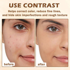 AIUEO mature skin benefits from natural matte finish with hydrated glow.