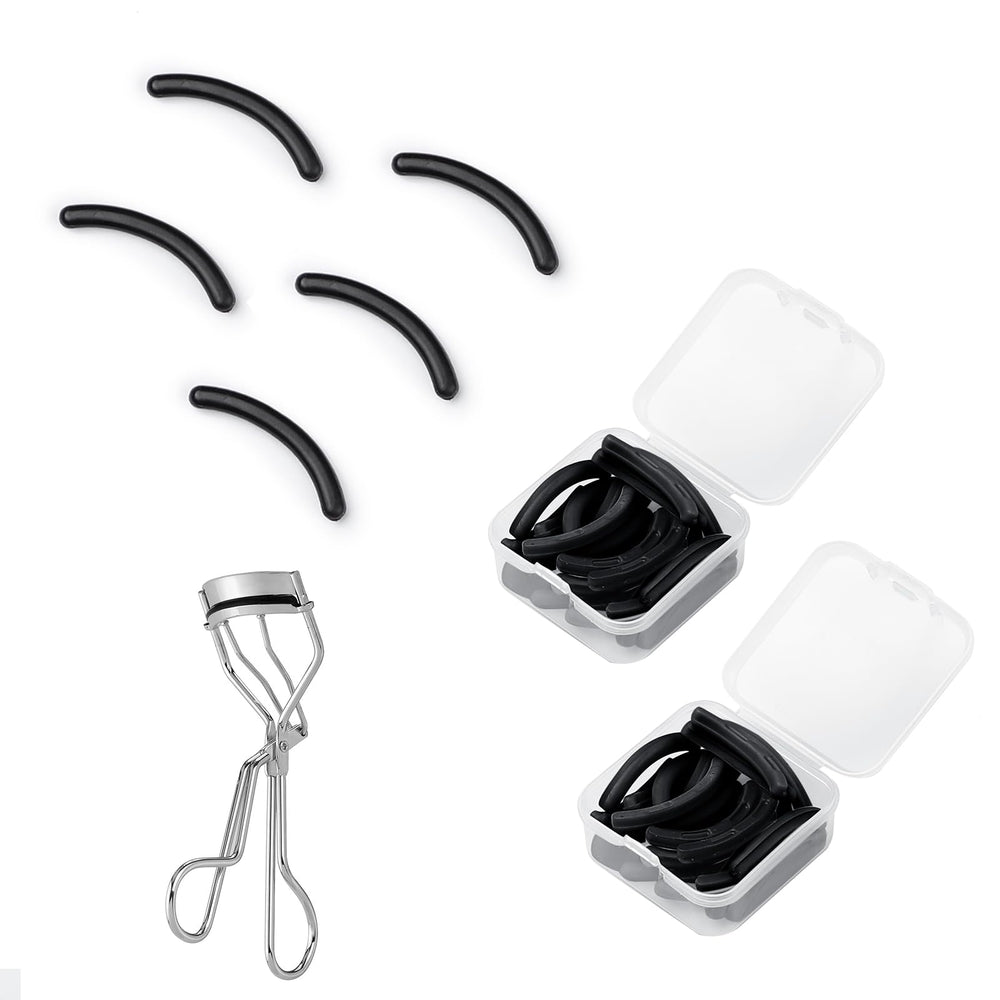 Ajrwiiy 48pcs refill pads for Shiseido curlers; soft silicone for gentle curling.
