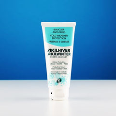 Akileine Akilenjur Cream foot care close-up highlights healing for dry, cracked feet.