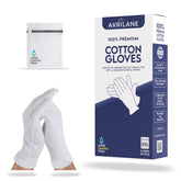 Akrilane XXL gloves packaging with a 5-pair set for easy storage.