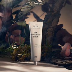 AKT Deodorant Balm chest application for versatile everyday use