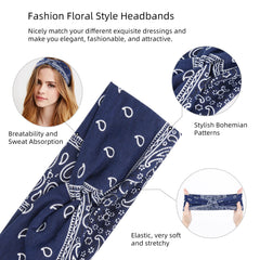 AKTVSHOW non-slip headband stays in place during workouts.