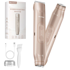 Akunbem Bikini Trimmer dual-head front view for easy on-the-go grooming