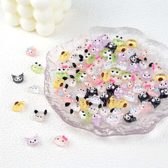 Akutoer resin rhinestones nail art detail highlights durable finish for lasting looks