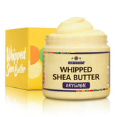 AKWAABA fragrance-free whipped shea butter jar shows rich texture for deep hydration