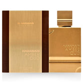 Al Haramain Amber Oud Gold Edition bottle shown, perfect for daily elegance and warm evenings.