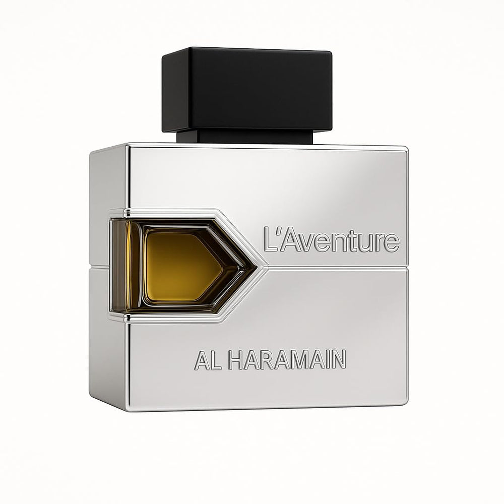 Al Haramain L'aventure bottle front view for everyday confidence
