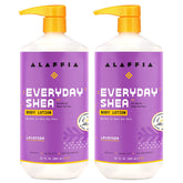 Alaffia Everyday Shea Body Lotion bottle ready for daily dry skin hydration