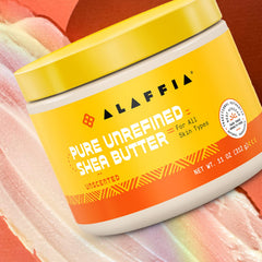 Alaffia Everyday Shea Butter packaging with two-pack display for value.