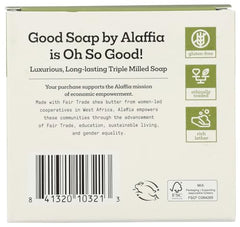 Alaffia Peppermint Good Soap bars arranged together highlight family-sized convenience.