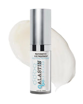 ALASTIN Restorative Eye Treatment jar close-up showing silky texture for hydration