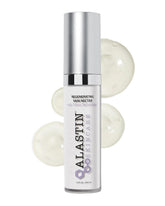 ALASTIN Regenerating Skin Nectar bottle closeup offering hydrating support for pre and post treatment skin