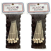 ALAZCO 16 mini hair rollers set for quick vintage curls on short hair