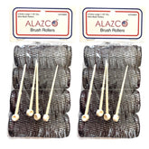 ALAZCO vintage-style hair rollers XL pack ready for voluminous curls.