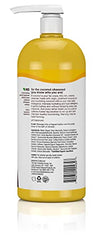 Alba Botanica coconut oil close-up emphasizing virgin unrefined oil for gentle cleansing.