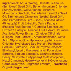 Alba Botanica Colorific Plumeria splash image conveys tropical fragrance while conditioning
