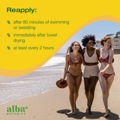 Alba Botanica packaging variation indicates travel-friendly 2 oz bottle.