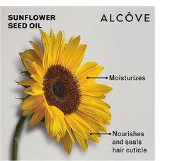 Alcôve Curl Activator on hair demonstrating defined soft curls.