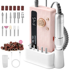 Aleanu electric nail file 45000rpm speed for fast nail prep and shaping