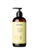Aleavia lotion bottle pump demonstrates fragrance-free hydration for sensitive skin.