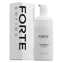 Alex Costa Forte Series volumizing mousse foam-dispense for quick root lift.