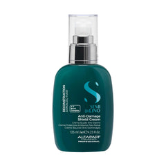 Alfaparf Milano Semi di Lino Reconstruction Bond Repair cream bottle shows vegan bond-repair power for damaged hair