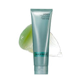 Algenist Genius Ultimate Cleanser bottle-pour shows silky oil makeup remover for radiant skin