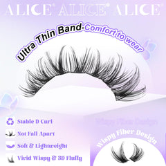 ALICE Lash Clusters Kit glue bond and seal for long-lasting wear
