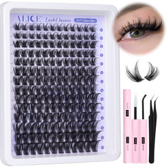 ALICE Lash Clusters Kit wispy collections show natural lashes for everyday elegance