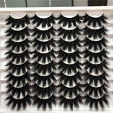 ALICROWN Dramatic Eyelashes thick strip provide bold definition for a camera-ready look.