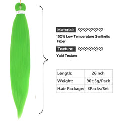 Alifuao yaki texture close-up showing natural soft feel for authentic braids