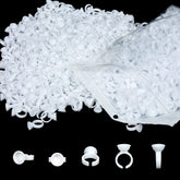 AliOry glue rings with a shallow well for mess-free lash glue application.