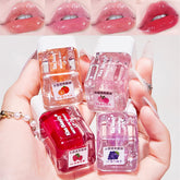 Alisesun 4-piece lip oil gloss kit packaging—gift-ready presentation for gifting occasions.