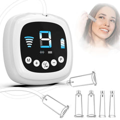 Alitake electric facial cupping set with dual cups for simultaneous use and faster rejuvenation.