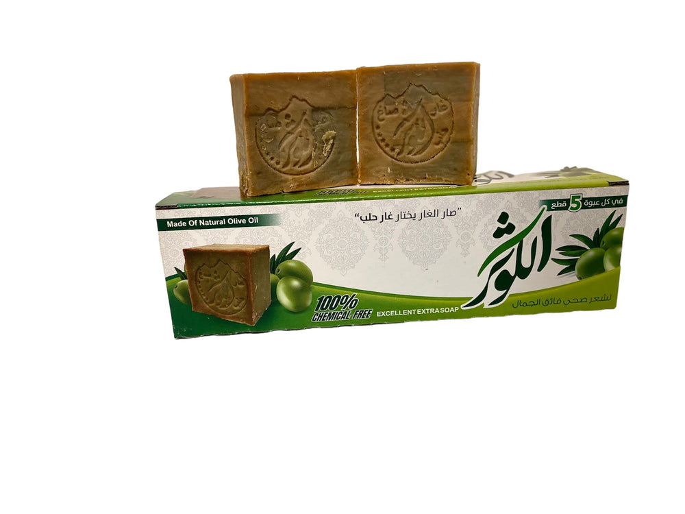 Alkawthar extra-laurel-soap-bars-pack shows natural oils for skin nourishment.
