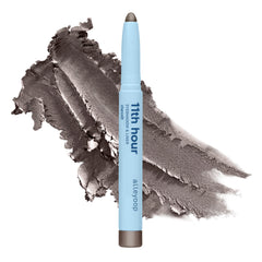 ALLEYOOP 11th Hour Charcolit shimmer swatch demonstrates long-wear color