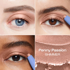ALLEYOOP 11th Hour crease-proof finish swatch highlights crease resistance and versatile shimmer