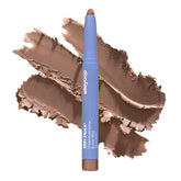 ALLEYOOP 11th Hour eyeshadow stick taupe-dollar swatch shows matte finish.