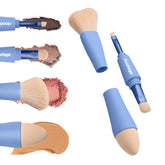 ALLEYOOP Multi-Tasker packaging shows compact, carry-on ready design for travel makeup.