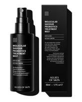 Allies of Skin Probiotic Face Mist bottle for on-the-go hydration and glow