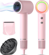 Alloom hair dryer with 160000rpm fast-drying power for salon-like results.